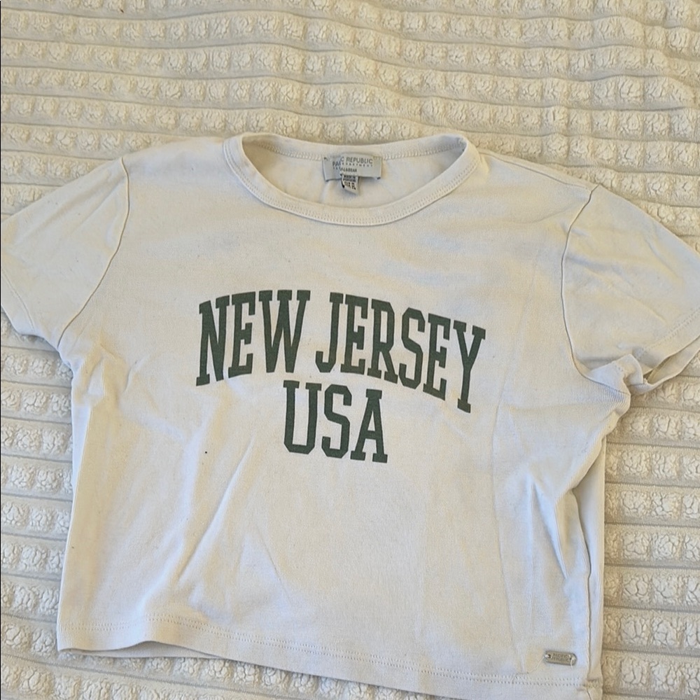 Kids White Graphic Tee